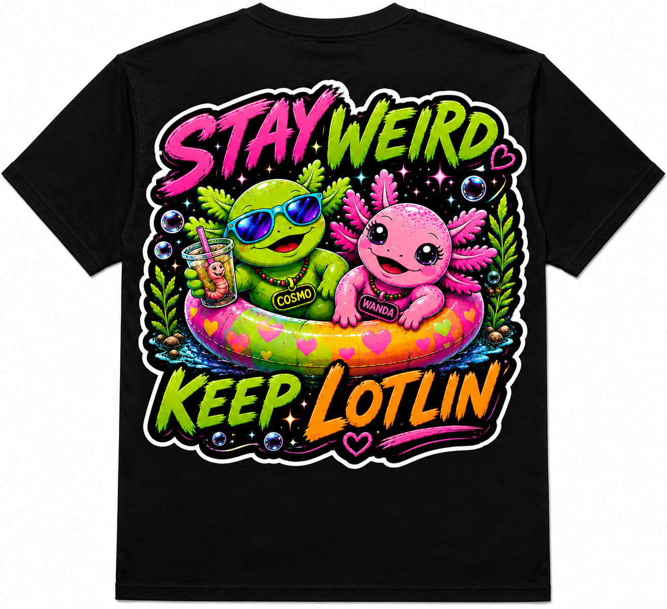 Stay Weird Keep Lotlin' Tee