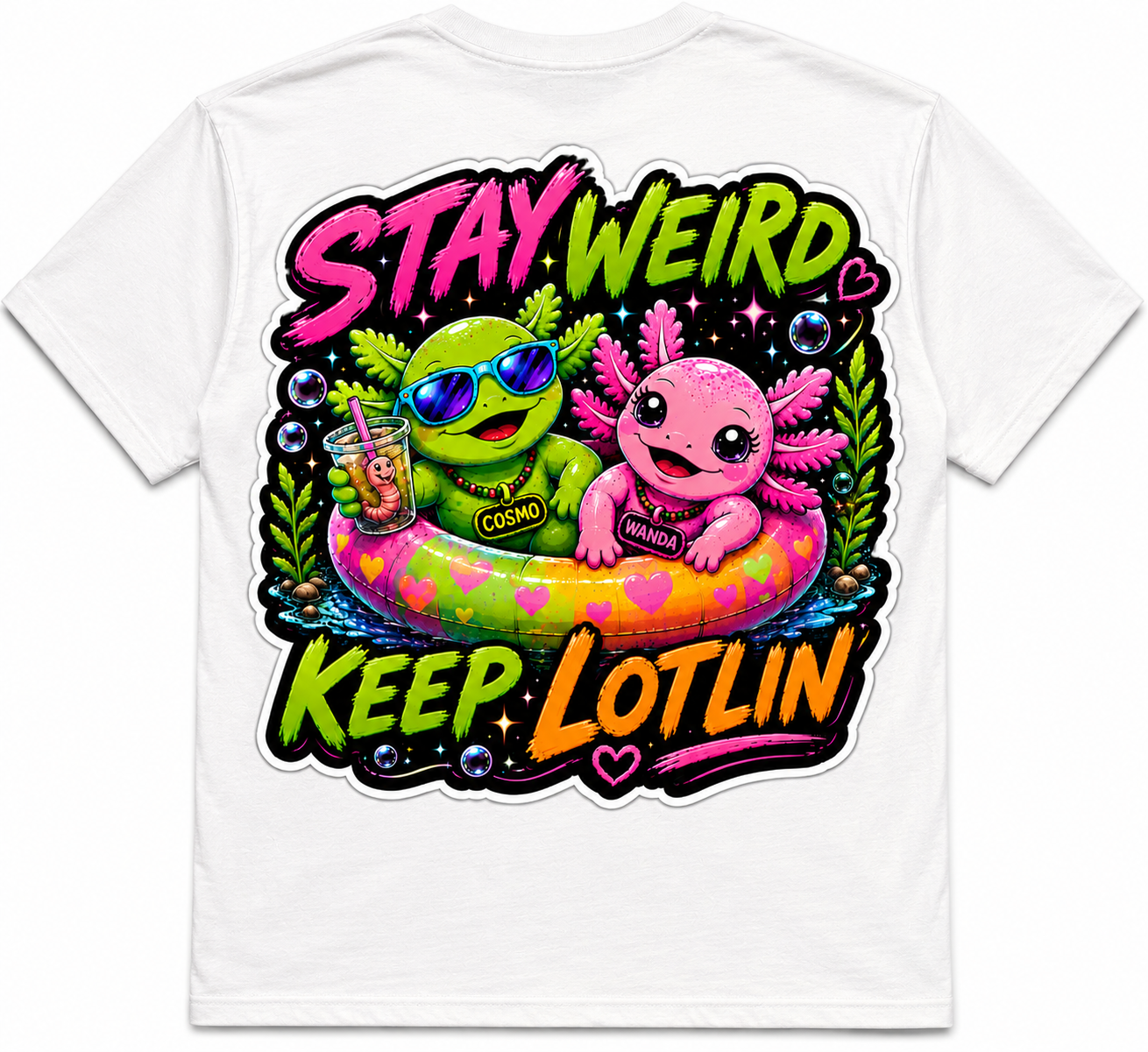 Stay Weird Keep Lotlin' Tee